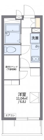 尼崎市立花町(JR東海道本線(近畿)立花駅)のマンション賃貸物件 間取画像 尼崎市立花町(JR東海道本線(近畿)立花駅)のマンション賃貸物件 間取画像