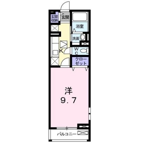 尼崎市田能(JR福知山線猪名寺駅)のアパート賃貸物件 間取画像 尼崎市田能(JR福知山線猪名寺駅)のアパート賃貸物件 間取画像