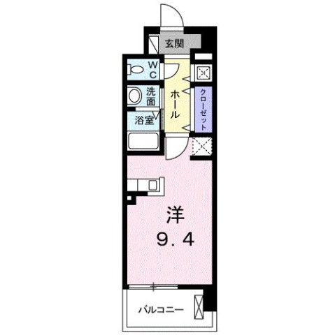 尼崎市建家町(阪神本線尼崎駅)のマンション賃貸物件 間取画像 尼崎市建家町(阪神本線尼崎駅)のマンション賃貸物件 間取画像