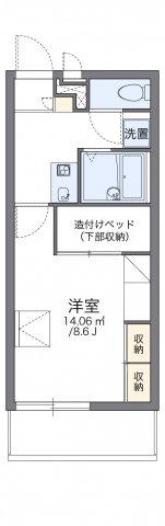 尼崎市武庫川町(阪神本線尼崎センタープール前駅)のマンション賃貸物件 間取画像 尼崎市武庫川町(阪神本線尼崎センタープール前駅)のマンション賃貸物件 間取画像