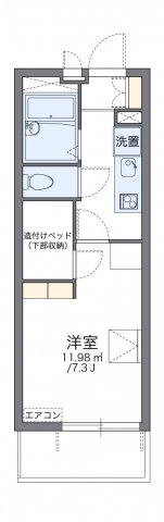 尼崎市大庄北(JR東海道本線(近畿)立花駅)のマンション賃貸物件 間取画像 尼崎市大庄北(JR東海道本線(近畿)立花駅)のマンション賃貸物件 間取画像