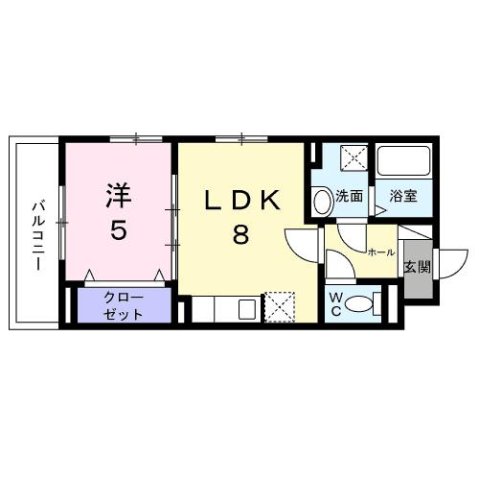 尼崎市神田南通(阪神本線出屋敷駅)のアパート賃貸物件 間取画像 尼崎市神田南通(阪神本線出屋敷駅)のアパート賃貸物件 間取画像