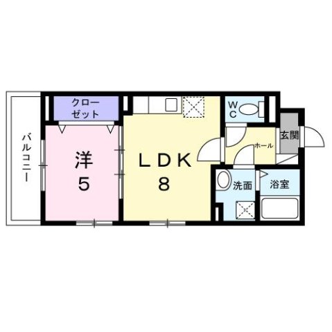 尼崎市神田南通(阪神本線出屋敷駅)のアパート賃貸物件 間取画像 尼崎市神田南通(阪神本線出屋敷駅)のアパート賃貸物件 間取画像
