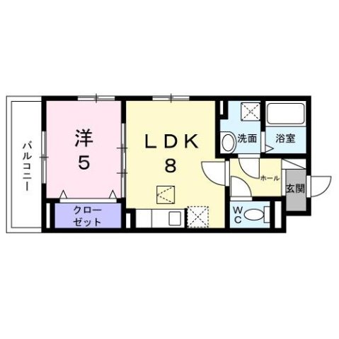 尼崎市神田南通(阪神本線出屋敷駅)のアパート賃貸物件 間取画像 尼崎市神田南通(阪神本線出屋敷駅)のアパート賃貸物件 間取画像