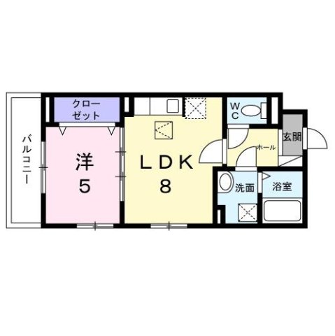 尼崎市神田南通(阪神本線出屋敷駅)のアパート賃貸物件 間取画像 尼崎市神田南通(阪神本線出屋敷駅)のアパート賃貸物件 間取画像