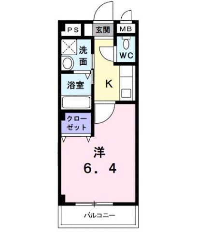 尼崎市名神町(JR東海道本線(近畿)尼崎駅)のマンション賃貸物件 間取画像 尼崎市名神町(JR東海道本線(近畿)尼崎駅)のマンション賃貸物件 間取画像