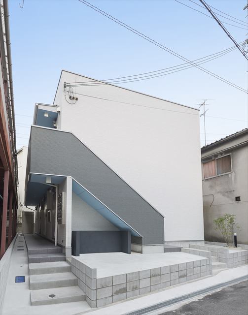 尼崎市大庄西町(阪神本線武庫川駅)のアパート賃貸物件 外観写真 尼崎市大庄西町(阪神本線武庫川駅)のアパート賃貸物件 外観写真