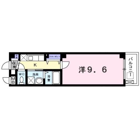 尼崎市東難波町(阪神本線尼崎駅)のマンション賃貸物件 間取画像 尼崎市東難波町(阪神本線尼崎駅)のマンション賃貸物件 間取画像