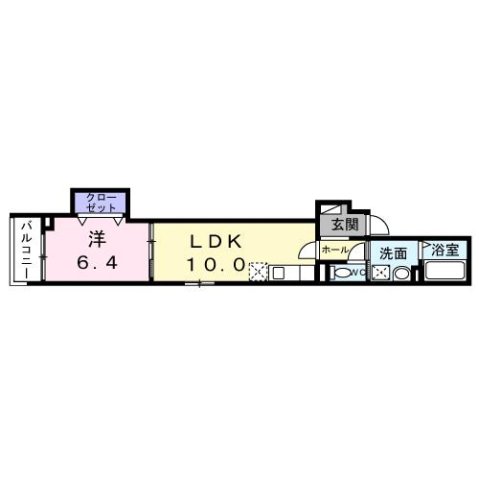 尼崎市西難波町(阪神本線出屋敷駅)のアパート賃貸物件 間取画像 尼崎市西難波町(阪神本線出屋敷駅)のアパート賃貸物件 間取画像
