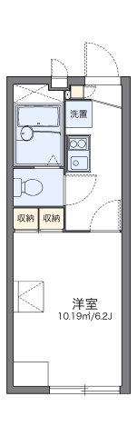 尼崎市猪名寺(JR福知山線猪名寺駅)のアパート賃貸物件 間取画像 尼崎市猪名寺(JR福知山線猪名寺駅)のアパート賃貸物件 間取画像