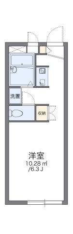 尼崎市田能(JR福知山線猪名寺駅)のアパート賃貸物件 間取画像 尼崎市田能(JR福知山線猪名寺駅)のアパート賃貸物件 間取画像