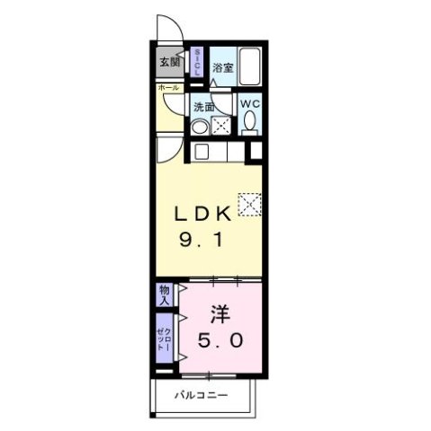 尼崎市栗山町(阪急神戸線塚口駅)のアパート賃貸物件 間取画像 尼崎市栗山町(阪急神戸線塚口駅)のアパート賃貸物件 間取画像