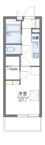 尼崎市南塚口町(阪急神戸線塚口駅)のマンション賃貸物件 間取画像 尼崎市南塚口町(阪急神戸線塚口駅)のマンション賃貸物件 間取画像