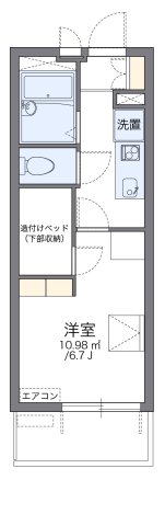 尼崎市長洲中通(JR東海道本線(近畿)尼崎駅)のマンション賃貸物件 間取画像 尼崎市長洲中通(JR東海道本線(近畿)尼崎駅)のマンション賃貸物件 間取画像