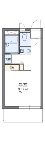 尼崎市南塚口町(阪急神戸線塚口駅)のマンション賃貸物件 間取画像 尼崎市南塚口町(阪急神戸線塚口駅)のマンション賃貸物件 間取画像