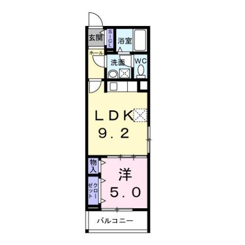 尼崎市若王寺(阪急神戸線園田駅)のアパート賃貸物件 間取画像 尼崎市若王寺(阪急神戸線園田駅)のアパート賃貸物件 間取画像