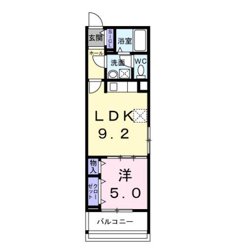 尼崎市若王寺(阪急神戸線園田駅)のアパート賃貸物件 間取画像 尼崎市若王寺(阪急神戸線園田駅)のアパート賃貸物件 間取画像