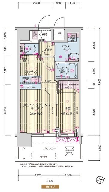 尼崎市神田中通(阪神本線尼崎駅)のマンション賃貸物件 間取画像 尼崎市神田中通(阪神本線尼崎駅)のマンション賃貸物件 間取画像