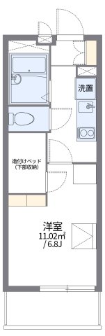 尼崎市常光寺(阪神本線杭瀬駅)のマンション賃貸物件 間取画像 尼崎市常光寺(阪神本線杭瀬駅)のマンション賃貸物件 間取画像