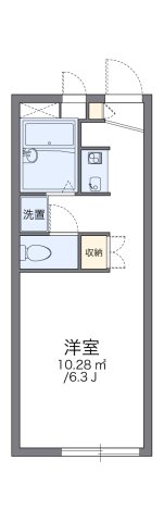 尼崎市田能(JR福知山線猪名寺駅)のアパート賃貸物件 間取画像 尼崎市田能(JR福知山線猪名寺駅)のアパート賃貸物件 間取画像
