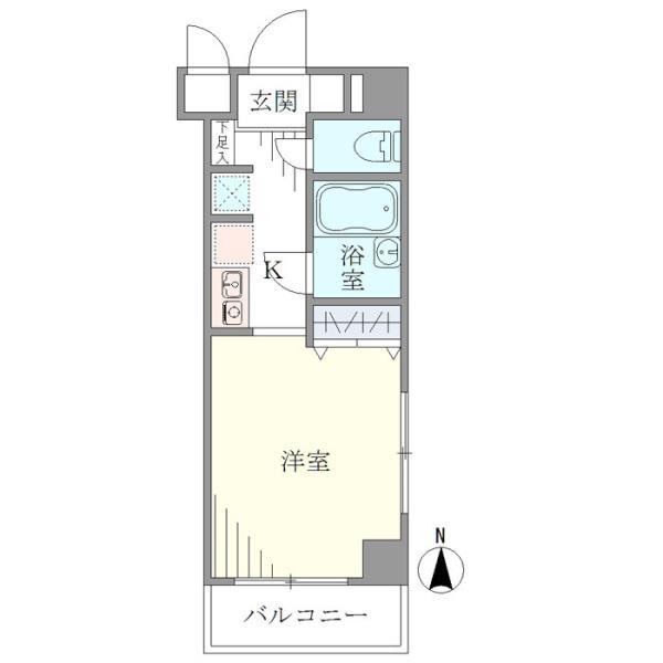 尼崎市立花町(JR東海道本線(近畿)立花駅)のマンション賃貸物件 間取画像 尼崎市立花町(JR東海道本線(近畿)立花駅)のマンション賃貸物件 間取画像