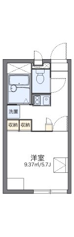 尼崎市道意町(阪神本線尼崎センタープール前駅)のアパート賃貸物件 間取画像 尼崎市道意町(阪神本線尼崎センタープール前駅)のアパート賃貸物件 間取画像