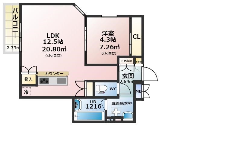 尼崎市武庫川町(阪神本線武庫川駅)のアパート賃貸物件 間取画像 尼崎市武庫川町(阪神本線武庫川駅)のアパート賃貸物件 間取画像