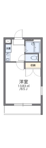 尼崎市御園(JR福知山線塚口駅)のマンション賃貸物件 間取画像 尼崎市御園(JR福知山線塚口駅)のマンション賃貸物件 間取画像