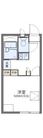 尼崎市猪名寺(JR福知山線猪名寺駅)のアパート賃貸物件 間取画像 尼崎市猪名寺(JR福知山線猪名寺駅)のアパート賃貸物件 間取画像