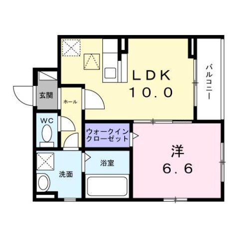 尼崎市長洲中通(阪神本線大物駅)のアパート賃貸物件 間取画像 尼崎市長洲中通(阪神本線大物駅)のアパート賃貸物件 間取画像