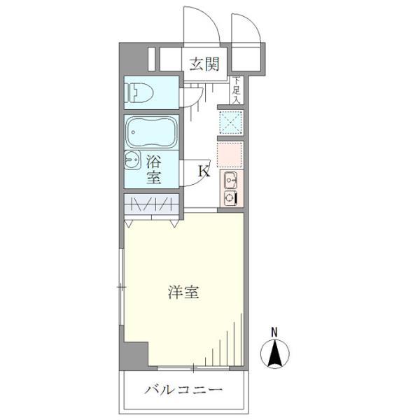 尼崎市立花町(JR東海道本線(近畿)立花駅)のマンション賃貸物件 間取画像 尼崎市立花町(JR東海道本線(近畿)立花駅)のマンション賃貸物件 間取画像