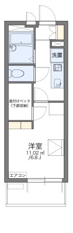 尼崎市長洲中通(JR東海道本線(近畿)尼崎駅)のマンション賃貸物件 間取画像 尼崎市長洲中通(JR東海道本線(近畿)尼崎駅)のマンション賃貸物件 間取画像