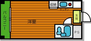 尼崎市建家町(阪神本線尼崎駅)のマンション賃貸物件 間取画像 尼崎市建家町(阪神本線尼崎駅)のマンション賃貸物件 間取画像