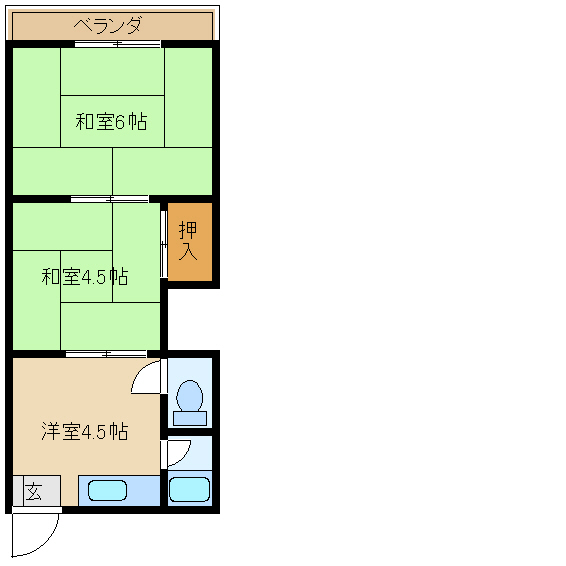尼崎市東難波町(阪神本線尼崎駅)のマンション賃貸物件 間取画像 尼崎市東難波町(阪神本線尼崎駅)のマンション賃貸物件 間取画像