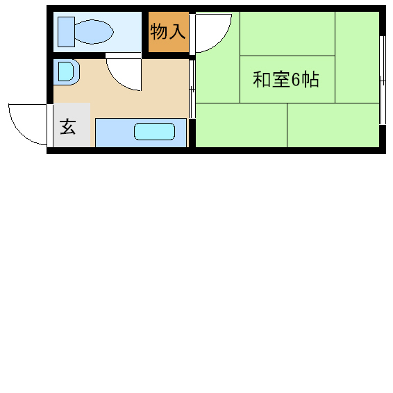 尼崎市西御園町(阪神本線出屋敷駅)のマンション賃貸物件 間取画像 尼崎市西御園町(阪神本線出屋敷駅)のマンション賃貸物件 間取画像
