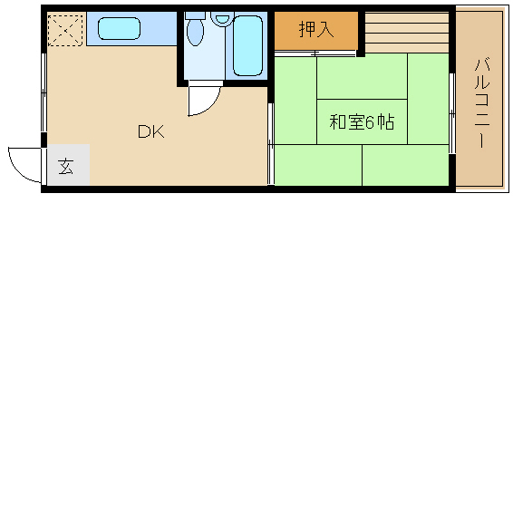 尼崎市西難波町(阪神本線出屋敷駅)のマンション賃貸物件 間取画像 尼崎市西難波町(阪神本線出屋敷駅)のマンション賃貸物件 間取画像