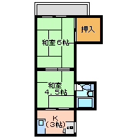 尼崎市西難波町(阪神本線出屋敷駅)のマンション賃貸物件 間取画像 尼崎市西難波町(阪神本線出屋敷駅)のマンション賃貸物件 間取画像