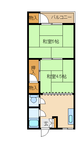 尼崎市潮江(JR東海道本線(近畿)尼崎駅)のマンション賃貸物件 間取画像 尼崎市潮江(JR東海道本線(近畿)尼崎駅)のマンション賃貸物件 間取画像