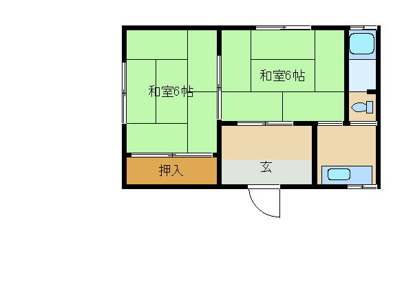 尼崎市長洲中通(JR東海道本線(近畿)尼崎駅)のマンション賃貸物件 間取画像 尼崎市長洲中通(JR東海道本線(近畿)尼崎駅)のマンション賃貸物件 間取画像