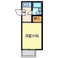 尼崎市七松町(JR東海道本線(近畿)立花駅)のマンション賃貸物件 間取画像 尼崎市七松町(JR東海道本線(近畿)立花駅)のマンション賃貸物件 間取画像