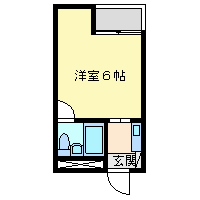 尼崎市立花町(JR東海道本線(近畿)立花駅)のマンション賃貸物件 間取画像 尼崎市立花町(JR東海道本線(近畿)立花駅)のマンション賃貸物件 間取画像