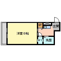 尼崎市稲葉元町(JR東海道本線(近畿)立花駅)のマンション賃貸物件 間取画像 尼崎市稲葉元町(JR東海道本線(近畿)立花駅)のマンション賃貸物件 間取画像