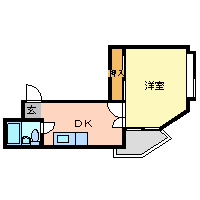 尼崎市西立花町(JR東海道本線(近畿)立花駅)のマンション賃貸物件 間取画像 尼崎市西立花町(JR東海道本線(近畿)立花駅)のマンション賃貸物件 間取画像