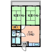 尼崎市三反田町(JR東海道本線(近畿)立花駅)のマンション賃貸物件 間取画像 尼崎市三反田町(JR東海道本線(近畿)立花駅)のマンション賃貸物件 間取画像