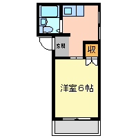 尼崎市食満(JR福知山線塚口駅)のマンション賃貸物件 間取画像 尼崎市食満(JR福知山線塚口駅)のマンション賃貸物件 間取画像