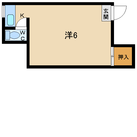 尼崎市杭瀬北新町（阪神本線大物駅）のマンション賃貸物件 間取画像