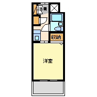 尼崎市富松町(阪急神戸線武庫之荘駅)のマンション賃貸物件 間取画像 尼崎市富松町(阪急神戸線武庫之荘駅)のマンション賃貸物件 間取画像