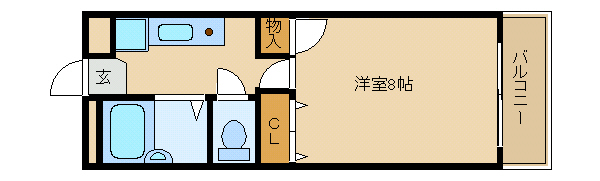 尼崎市汐町(阪神本線出屋敷駅)のマンション賃貸物件 間取画像 尼崎市汐町(阪神本線出屋敷駅)のマンション賃貸物件 間取画像