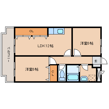 尼崎市常吉(阪急神戸線武庫之荘駅)のマンション賃貸物件 間取画像 尼崎市常吉(阪急神戸線武庫之荘駅)のマンション賃貸物件 間取画像