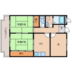尼崎市常吉(阪急神戸線武庫之荘駅)のマンション賃貸物件 間取画像 尼崎市常吉(阪急神戸線武庫之荘駅)のマンション賃貸物件 間取画像